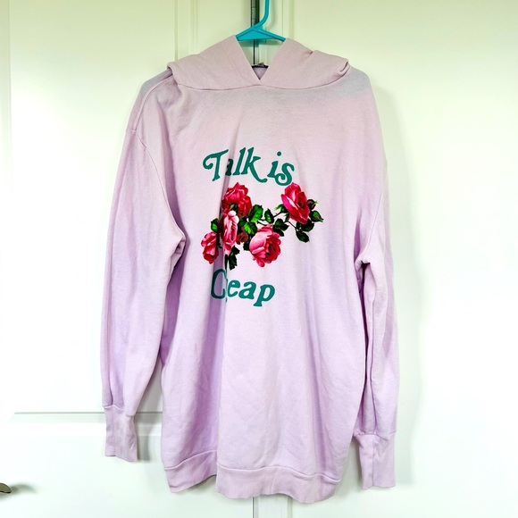 Wildfox TALK IS CHEAP REBEL HOODIE 🌹 - Picture 5 of 10